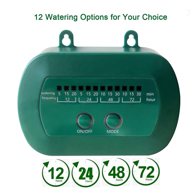 Lewisia 2W Solar Automatic Drip Irrigation Kit with Timer Auto