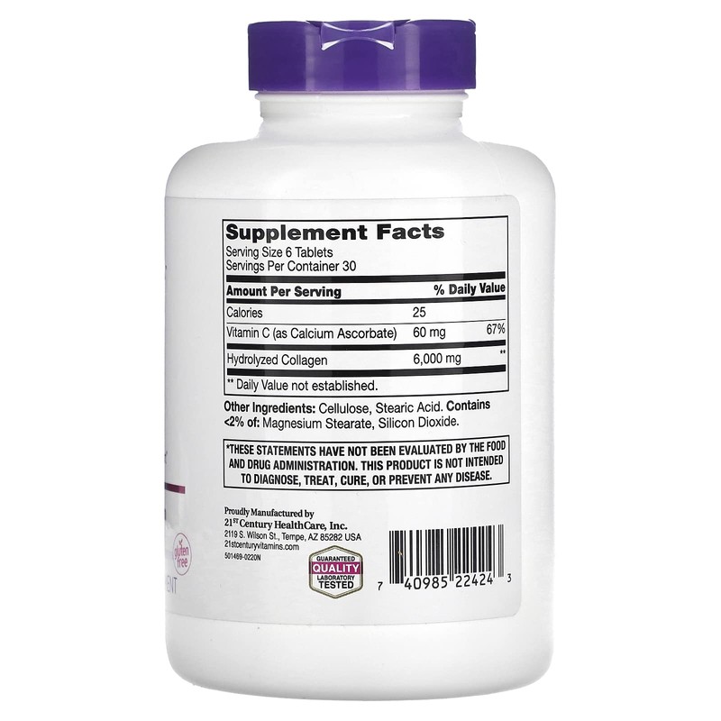21st Century 21st Century Super Collagen Plus Vitamin C Tablets,