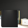 Art3d Slat Wall Panel, 3D Fluted Textured Panel 12-Tile 19.7