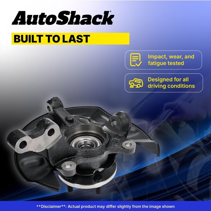 AutoShack Front Right Steering Knuckle for 2012-2018 Ford Focus 2.0L