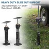 2 PCS RV Slide Out Stabilizer Jacks, 13"-24" Adjustable Camper