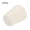 sourcing map Rubber Conical Plugs 17 mm to 23 mm