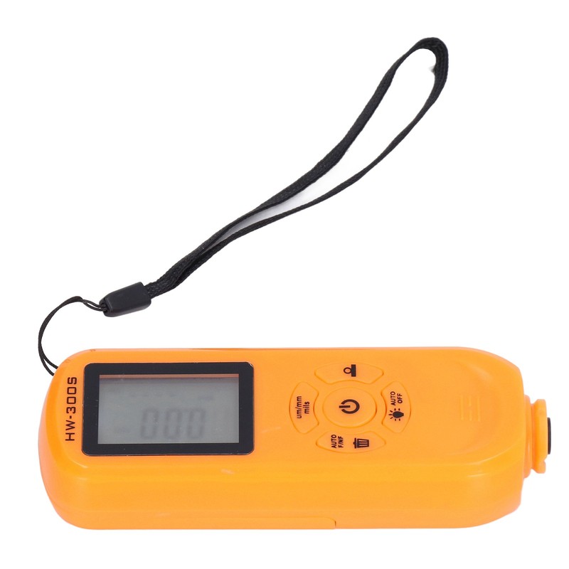HW‑300S Coating Thickness Gauge Digital Backlight LCD Film Thickness Meter