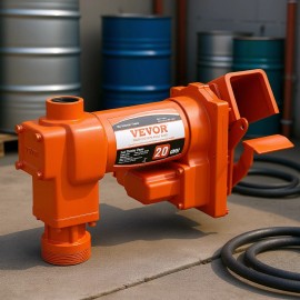 Fuel Transfer Pump 20 GPM 12V DC Cast Iron Gasoline Pump Manual ControlDefault: Default