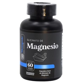 Glicinato De Magnesio 60 Cápsulas De 500 Mg Glycinate Magnesium Suplemento Alimenticio Vegano Alta Absorción | Momosie