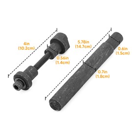 Wsays Shaft Bushing Remover and Installer Tool and Inner Steel Shifter Lever Shaft Compatible with Harley Touring Street Electra Road Glide Road King 1985-2016