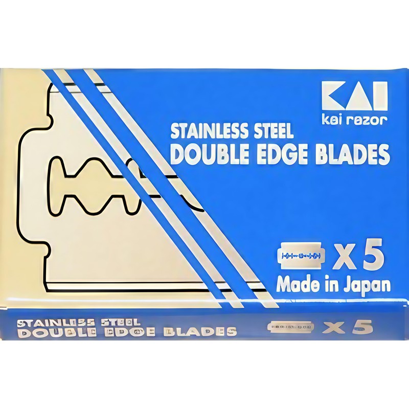 Kai Stainless Steel - 100 Premium Razor Blades for a