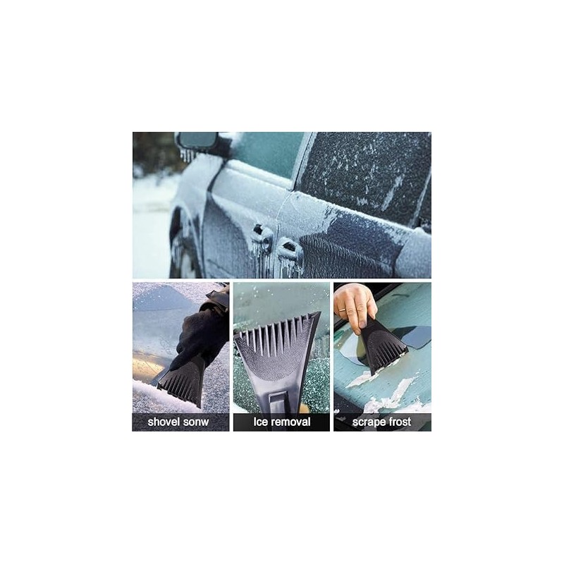 Victoper Ice Scraper for Car Windshield Scraper with Foam Handle