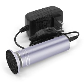 Upgraded Electric Callus Remover for Feet, Various Speed Adjustable, Professional Electric Foot File Foot Sander with 60 Replaceable Sandpaper Discs for Heel Dead Skin, FCR-2 Gray