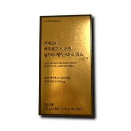 Esther Brewer's Yeast Biotin Ultra Care 5200 Max 14 sachets 1 box 14 sachets 1 box / 여에스더 맥주효모 비오틴 울트라 케어 5200 맥스 14포 1박스 14포 1박스