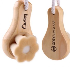Pore Cleansing Brush for Facial Waste Removal Wood 10ea