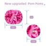 Aimengyingaizimo 2 Pack Pom Poms Cheerleading, Cheerleading Pom Poms for