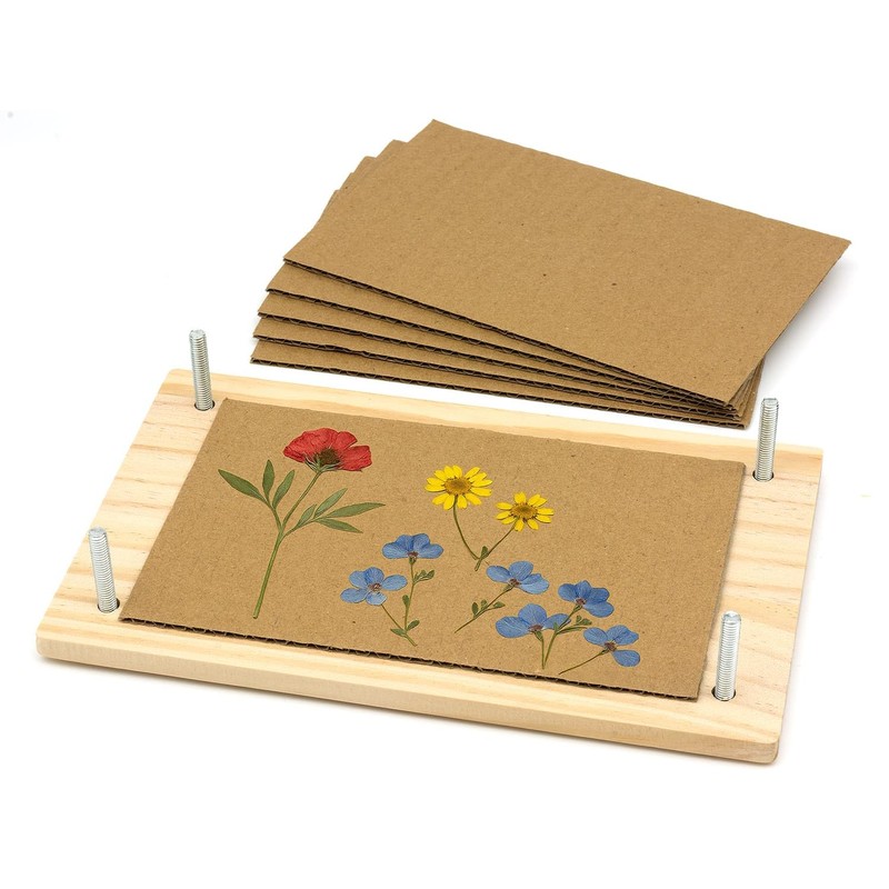 CKB LTD Flower Press Kit - Wooden Pressing DIY Arts