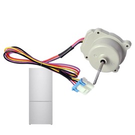Refrigerator Evapoartor Fan Motor EAU65058313 EAU63103001, Fit for LG Kenmore Freezer ODM-056F-13 AP7178307 PS16662420 EAP16662420 EAP16662420 DC 12V 1A 4-Pin