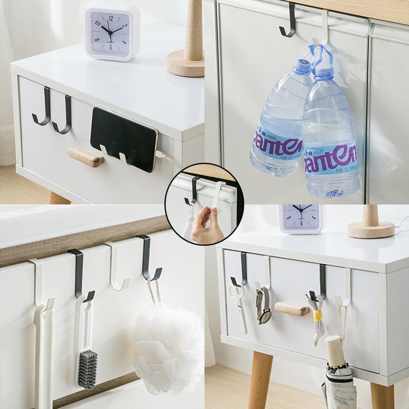 Hook Garbage Bag Hanger Set, Door Hanger, Hook, Door, S-Shaped