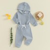 Thorn Tree Newborn Baby Boy Fall Outfits Hooded Sweatshirt Romper