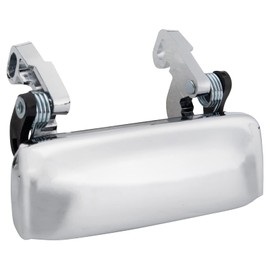 TRQ Exterior Door Handle Chrome Compatible with 2001-2011 Ford Ranger 2001-2009 Mazda B2300 1999-2001 B2500 1999-2007 B3000 1999-2009 B4000