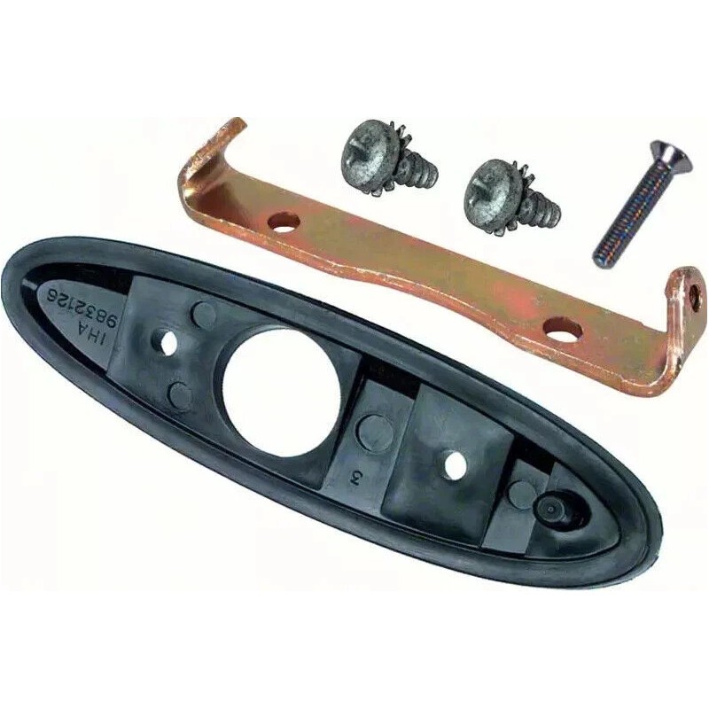 OER OUTSIDE BULLET MIRROR MOUNTING SET 1970-1981 FIREBIRD CAMARO NOVA
