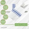 Simulinen Dinner Napkins Disposable, Linen-Feel, Cloth-Like, Discreet Pocket for Flatware,