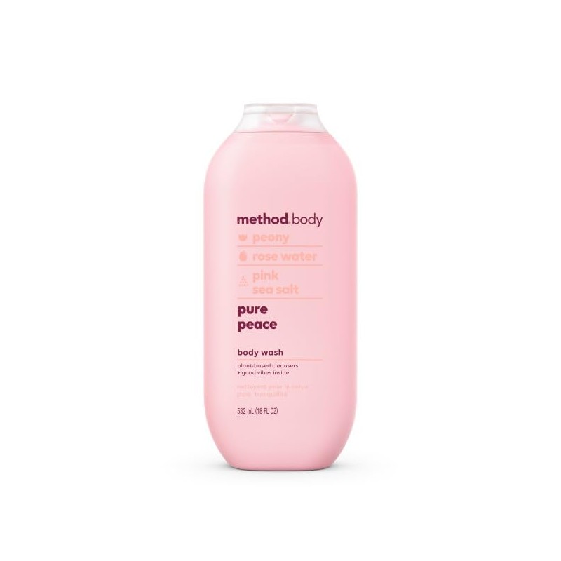 Method Body Wash Variety, 1 Daily Zen, 1 Pure Peace,