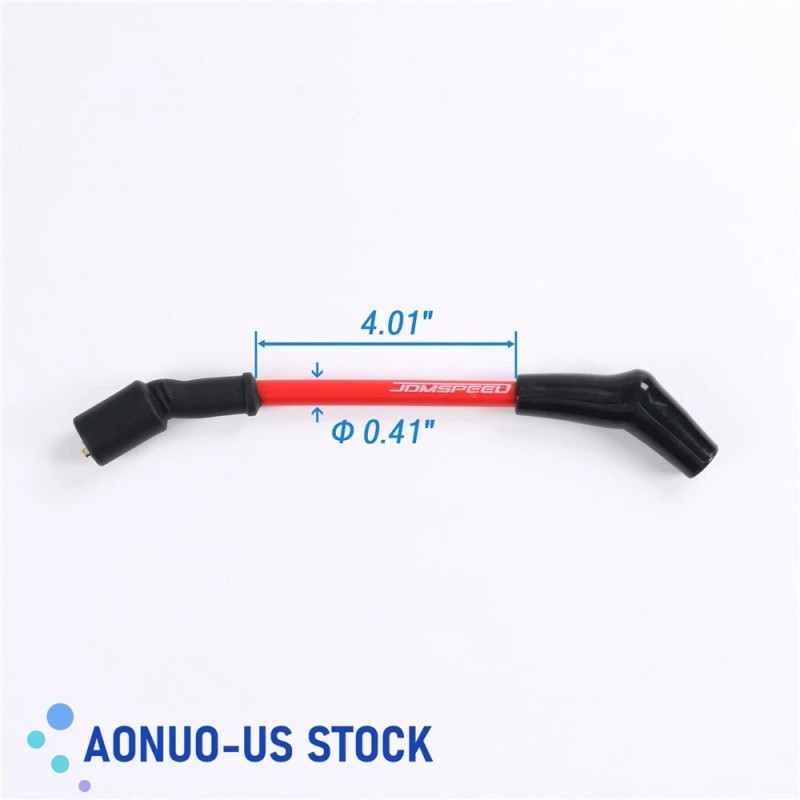 AONUO-US 19005218 10.5mm High Heat Spark Plug Ignition Wires Set