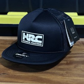 Decky HRC Honda Racing   Trucker Hat Black Color