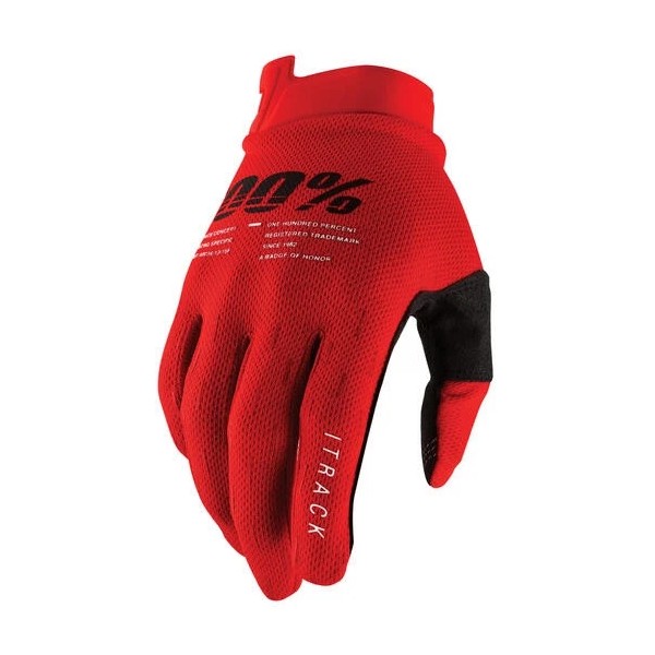 100% Itrack Gloves 2XL Red 5708-0101-08