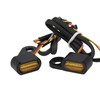 HDBUBALUS LED Clutch Brake Turn Signal Indicator Blinker Running Light