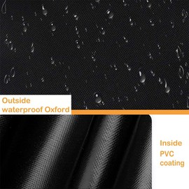 BOSKING Single Burner Cover Outdoor Propane Burner Stove Cover Patio Garden Waterproof Picnic Stand Stove Grill Dust Cover