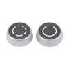 1Pair Radio Volume Control Knob, Left Right Sensitive Multimedia Knob