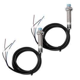 Innfeeltech 2 Pcs LJ12A3-4-Z/BX 10-30V Out 200mA Inductive Proximity Sensor Switch for 3D Print CNC Z Probe Car Bed Leveling