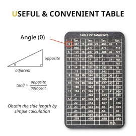 JHTii Pipe Measure Tool – Wrap Around Tape, Flex Angle Measuring and Marking Gauge for 6”to 16” Diameter, Pipe Wrap Around Dimensions 5" x 9' (Large) White