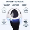 siyuwuro UV LED Nail Lamp Set with UV Gloves 48W