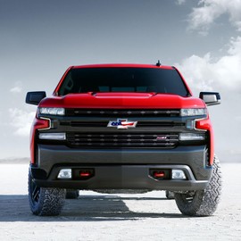 2014-15 Silverado Grille Emblem, USA Flag (Chrome)