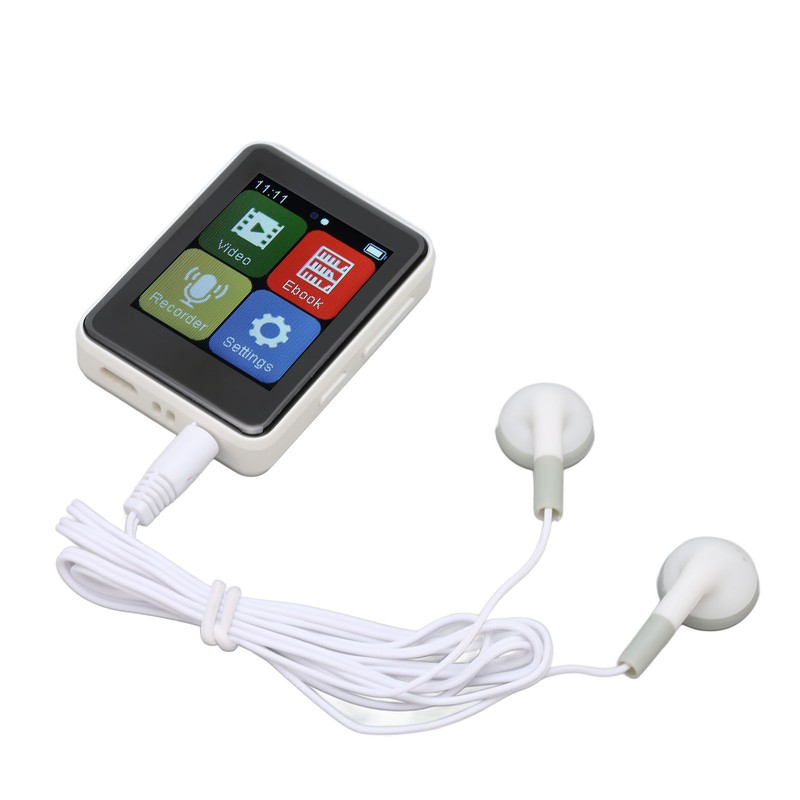 MP3 Player Bluetooth 5.0 Intelligent HD Noise Reduction FM Radio