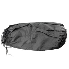 Maxmoral 1 Pair Adjustable Lawn Care Leg Guards 48x50cm Black Rainproof Trouser Cover for Yard Work/Bush/Hiking/Skiing