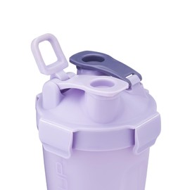 Hydra Cup - 32oz DualShaker Pro | Shaker Bottle Unlocked | Be Prepared & Save Time | Protein & Preworkout 2-in-1 | Dual Wire Whisk Blenders | Carry Loop (Purple, 32 ounce)