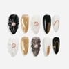 Sun&Beam Nails Handmade Nail Tips, Medium, Long, Almond, False Nails,
