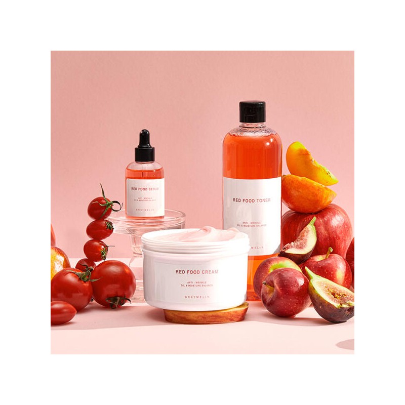 Graymelin 레드푸드 콜라겐 탄력 크림 500g (모공탄력) Redfood Collagen Elastic