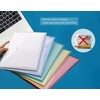 14 Pcs A4 Plastic Wallets File Folders Stationary Document Folders