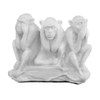 danila-souvenirs Marble Statue Figurine See, Hear, Speak No Evil Three