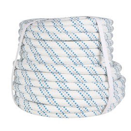 raseparter 5/8IN x 150FT Double Braid Polyester Arborist Bull Rope Tree Rigging Line for Flagpole Halyard Clothesline Rigging Swing