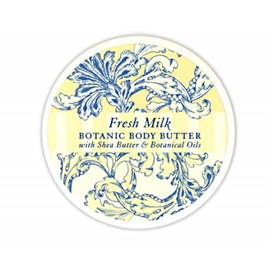 Greenwich Bay Trading Co. Scented Botanic Body Butter - Luxurious Hydration with Shea & Cocoa Butter, Enriched with Vitamin E - 8 Ounce Tub (8 oz., Cucumber & Freesia)