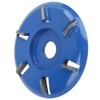 Wood Carving Disc, Steel 6-Teeth Power Wood Carving Disc Tool