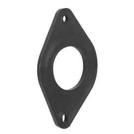 Unifizz 2Pcs Plastic Car Tweeter Speaker Mounting Adapter Bracket Rings Black for Toyota for Subaru for Lexus