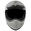Bogotto FF980 Caferacer Cross Helmet (Grey Matt, XL)