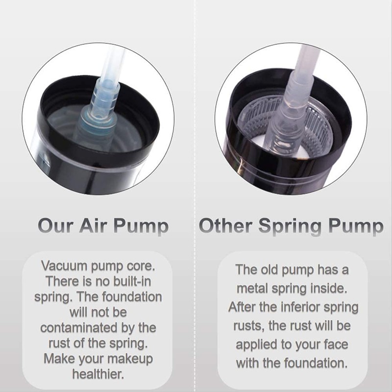 MORICHS 2PCS Replacement Press Cover Air Pump For Maybelline Fit