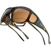 Aviator JP Fitovers - Tortoiseshell - Amber Lens (AV002A)