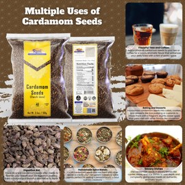 Rani Cardamom (Elachi) Decorticated Seeds Indian Spice 3.5oz (100g) ~ All Natural | Vegan | Gluten Friendly | NON-GMO | Kosher | Indian Origin
