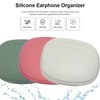 CIXVOEMK CIXVOEMK Silicone Headphone Organizer-Data Cable Storage Case-Mini Key Box-Portable